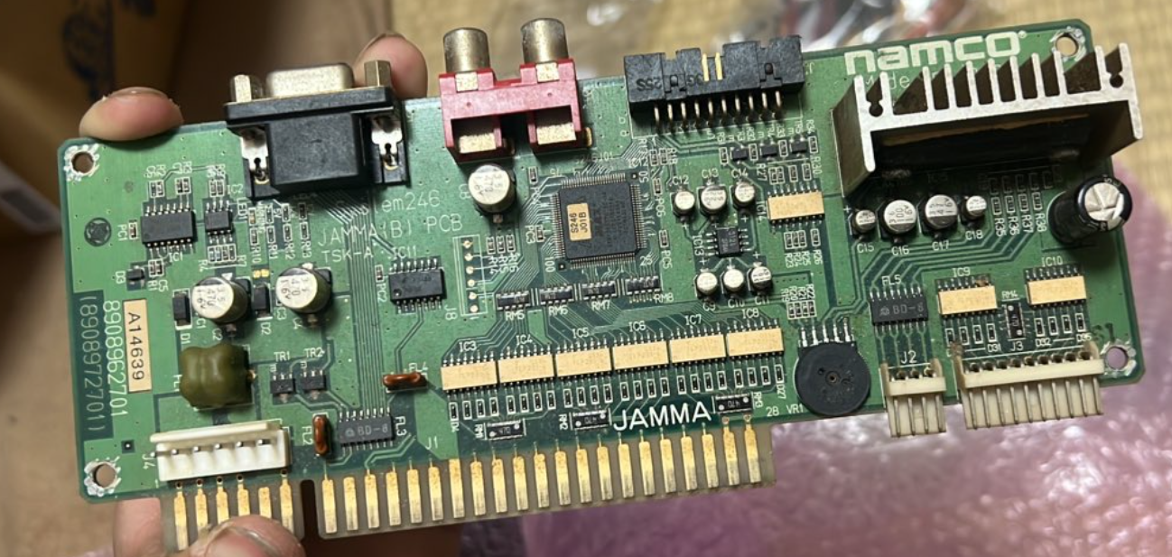 PCB JAMMA ナムコ 0 - KIT System Arcade Board Yahoo!オークション