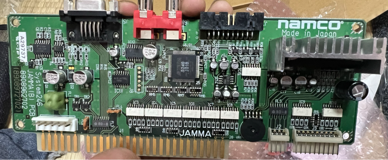 SYSTEM2x6】JAMMA (B) PCBを追加購入しました