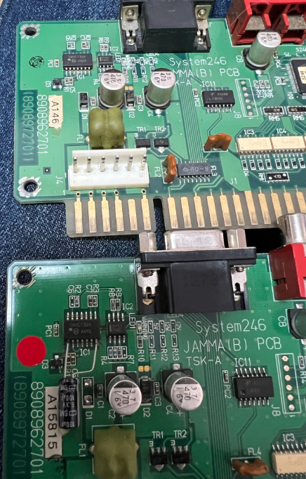 SYSTEM2x6】JAMMA (B) PCBを追加購入しました